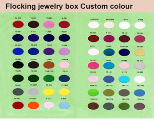 <strong>Rose</strong> Shape <strong>Jewelry</strong> <strong>Box</strong> with Hinge Closure for Rings and Earrings Velvet Material White Insert and Carton <strong>Box</strong> China - Product Image 6