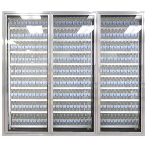 Nuevo <span class=keywords><strong>refrigerador</strong></span> y congelador con 3 puertas de vidrio - Product Image 4