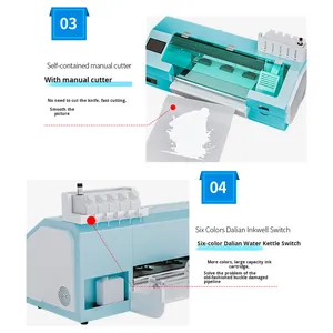 Yüksek Hızlı Dijital Etiket Baskı Makinesi A3+ CMYK LC LM Su Şişesi Etiket Baskısı için Baskı Makinesi - Product Image 3