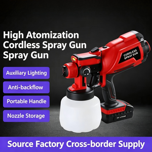Spray Gun CX34 13 Oz Lithium Battery Cordless Electric Paint <b>Sprayer</b> For Home Diy Use - Product Image 5