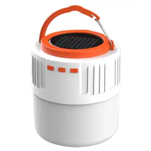 Outdoor 2 In 1 Draagbare Oplaadbare Tent Speaker Vissen Wandelen Avontuur Muziekspeler Led Camping Speaker