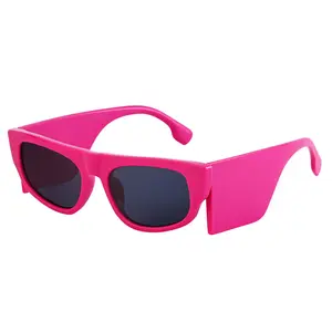 DOISYER Haute Qualité Mode Tendance Forme d'oeil de Chat Logo Personnalisé UV400 Lunettes de Soleil Lunettes de Soleil pour Femmes Dames