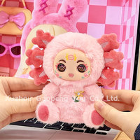 Most Popular 6 Mixed Blind Box Vinyl Face Plush Toys Original Custom Pvc Figures Mystery Blind Plush Doll