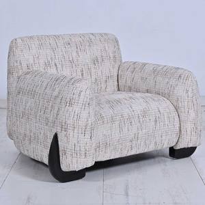 आधुनिक सुरुचिपूर्ण होटल लिविंग रूम <span class=keywords><strong>1</strong></span> व्यक्ति सीट सोफे आरामदायक कपड़े बैकरेस्ट आर्म सोफा - Product Image 3