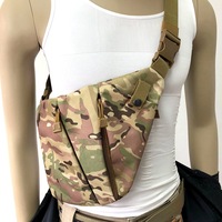 Yakeda gilet de sécurité sacs Camo extérieur Combat formation sac à dos Anti-vol sacs à bandoulière étui tactique sac à bandoulière