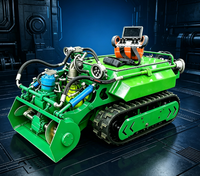 Unité d'alimentation hydraulique portable avec tambour à câble de grande capacité pour robot de dragage sur chenilles pour canalisations municipales