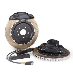 Étrier de frein à disque arrière en aluminium forgé personnalisé à 4 pistons avec frein de stationnement électronique EPB pour Nissan Patrol Y60 Y61 350Z 370Z Qashqai J10 - Product Image 5