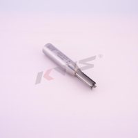 KWS Fraise à queue haute performance en acier rapide 1/2*5*15 2T, queue de 1/2 pouce, diamètre de coupe 5 mm, OEM/ODM pour usine de meubles