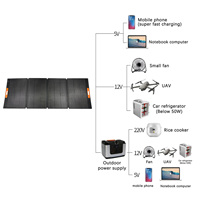 Centrale solaire 5000W, panneau solaire monocristallin pliable 420W, STOCK UE, modules bifaciaux OEM 550W 585W 695W 715W