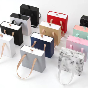 Tùy Chỉnh Biểu Tượng Quà Tặng Di Động Bao Bì Hộp Vòng Đeo Tay Nhẫn Bông Tai Hộp Giấy Ngăn Kéo Trượt <span class=keywords><strong>Satin</strong></span> Đồ Trang Sức Hộp Quà Tặng Với Xử Lý - Product Image 1
