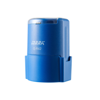 Sello automático de goma personalizado de la serie MARK para venta al por mayor, sello de texto para documentos, sello de oficina con cubierta inferior
