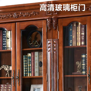 <span class=keywords><strong>Libreria</strong></span> a Doppia Porta di Design di Lusso <span class=keywords><strong>per</strong></span> Villa, Ufficio, Hotel, Vetrina con Porte in Vetro, Vendita all'Ingrosso - Product Image 6