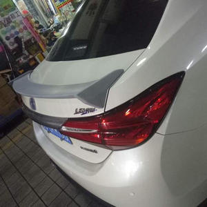 Alerón de Venta caliente para <span class=keywords><strong>TOYOTA</strong></span> <span class=keywords><strong>COROLLA</strong></span>, alerón de ala trasera para maletero, estilo TRD, ABS, negro de carbono, Color sin pintar 2014-2019 - Product Image 6