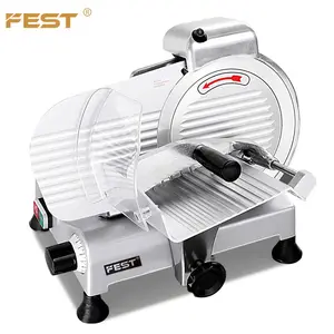 Verstelbare 1-17Mm Vlees Slicer Ebay 250Mm Snijden Mes Bacon Machine Voldoen Snijmachine
