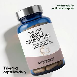 อาหารเสริมแก้ปัญหาผมร่วง บล็อก DHT ไบโอติน สารสกัดจาก Saw Palmetto วิตามินบำรุงผมแข็งแรง ช่วยเร่งการเจริญเติบโตของเส้นผม เพิ่มพลังงานในรูปแบบแคปซูล - Product Image 5