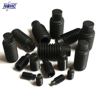 Vis à tête hexagonale à pointe en nylon DIN915 304/316, vis à tête hexagonale à pointe en nylon, vis à tête hexagonale à pointe en nylon en stock