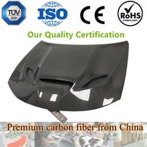 Hellcat Style fibre de carbone noir capot moteur de <span class=keywords><strong>voiture</strong></span> ignifuge couvre Sport pour <span class=keywords><strong>Dodge</strong></span> <span class=keywords><strong>Charger</strong></span> 2015 + - Product Image 3