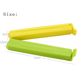 20 Clips de Cocina Versátiles de Colores Aleatorios, Organizador de Alimentos y Snacks, Clip Sellador de Bolsas de Té, Herramientas de Cocina Duraderas y Reutilizables - Product Image 4