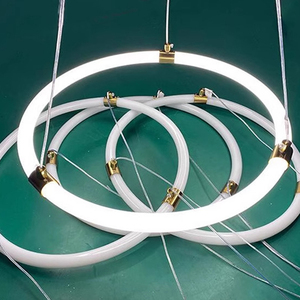2026 New Product Led Ring Light LED Ring-Shaped Tunnel Circle Ring Hanging Light Nightclub Bar Decoration - Product Image 6