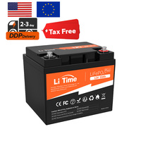 Batería LiFePO4 de 12V 50Ah de ciclo profundo y alto rendimiento para sistemas solares, marinos y fuera de la red, disponible en stock local en EE. UU.