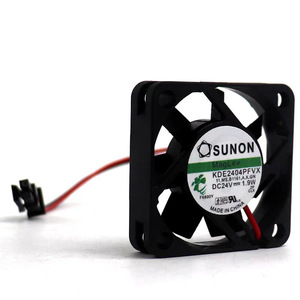 Ventilador de refrigeración silencioso Sunon KDE2404PFVX 40x40x28mm 24V 1.9W de 3 cables para escritorio - Product Image 1