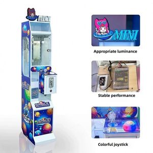 เครื่องเกมตู้คีบตุ๊กตาโลหะขนาดเล็ก พร้อมตุ๊กตาและของรางวัลอื่นๆ ใช้เหรียญ ยี่ห้อ XINGYAO - Product Image 3