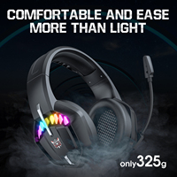 Casque de jeu Onikuma X28 noir de haute qualité, micro Y, casque de jeu, écouteurs de jeu, casques d'origine avec microphone