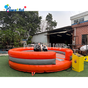 2025 Venta caliente al por mayor adulto interactivo Casa de rebote deporte juego de lucha comercial inflable mecánico Rodeo Bull - Product Image 2