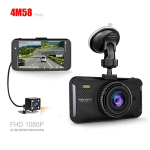 미니 4 인치 자동 풀 HD 1080 마력 170 학위 레코더 비디오 자동차 카메라 와이파이 GPS 대시 캠 Dvr