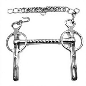 Bocados de Acero Inoxidable Antideslizantes de Alta Calidad y Durabilidad con 3 Ranuras, Colores Personalizables, Servicio OEM para Uso Ecuestre - Product Image 1