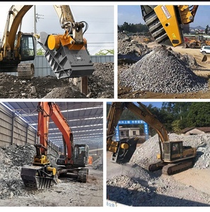 Grappin hydraulique rotatif <span class=keywords><strong>pour</strong></span> bois, grappin <span class=keywords><strong>pour</strong></span> excavatrice, accessoire <span class=keywords><strong>pour</strong></span> <span class=keywords><strong>mini</strong></span>-excavatrice - Product Image 6