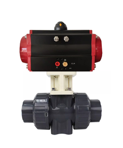 1/2 "3/4" 1 "2" uPVC cpvc pph PPR hóa chất nhựa đôi Công Đoàn 2 cách PVC khí nén bóng van - Product Image 1