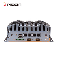 Mini PC Personalizado Sin Ventilador de 12.ª Generación N150 N100 N305, 4*2.5G LAN, 6*Com, 4USB, 1*DDR5 16GB, X86, Pfsense, Firewall, PC Industrial Integrado