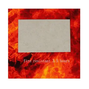 100% Asbestos Free 3 Hours Fire Resistant Low Density Calcium Silicate Fire Board