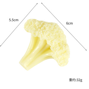 Pétalos de flores simulados de PVC, juguetes de comida, decoraciones para restaurantes y supermercados, accesorios de fotografía de frutas y verduras - Product Image 5
