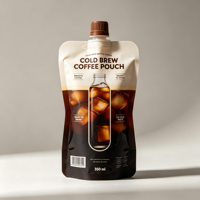 Lot de 18 sachets souples personnalisés en PE de qualité alimentaire, forme irrégulière, avec fermeture éclair et gaufrage, pour échantillons de compléments alimentaires