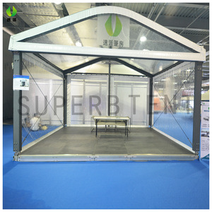 Carpa de Exhibición en Forma de Arco de Aluminio, Excelente Calidad, Cubierta Impermeable de PVC, Estructura Metálica Rectangular de Una Sola Capa - Product Image 1