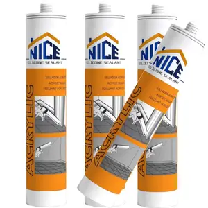 acrylic sealant and silicone paintable general edge filling caulking White acrylic resin for sealant