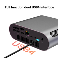 Mini PC FEVM FA880 PRO con AMD Ryzen 7 8840HS, RAM DDR5, SSD PCIe 4.0, Oculink, USB4, Microcomputadora para Juegos, Nuevo