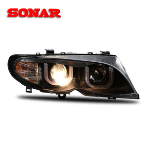 Faros Delanteros LED Xenón Modificados para BMW Serie 3 <span class=keywords><strong>E46</strong></span> de 4 Puertas, 12V 50W OEM, 3 Años de Garantía - Product Image 4