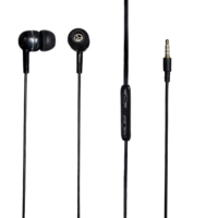 Écouteurs Stéréo Intra-auriculaires 3,5 mm avec Micro pour Ordinateur Portable, Lecteur MP3, Tablette et PC – Vente en Gros, Livraison Gratuite, Prix Abordable