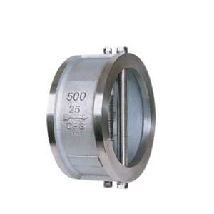 Disco de elevación basculante de doble placa con resorte ANSI americano, tipo acero inoxidable, sin retorno - Product Image 3
