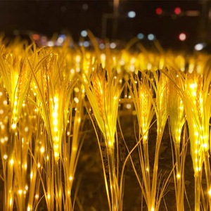 Luces Solares LED Hongyixuan con Forma de Trigo, Impermeables, para Decoración de Jardín, Césped y Caminos - Product Image 1