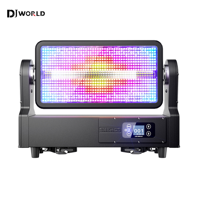 IP65 Waterproof LED 1000W RGB Strobe Moving Head Light DMX512 Professional Outdoor Stage Wash Lighting for Concert Event Show