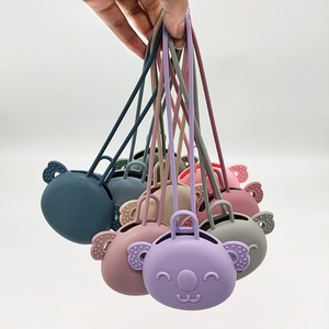 Mignon Koala Silicone Porte-Sucette Cas Conteneur Pour <span class=keywords><strong>Sac</strong></span> À <span class=keywords><strong>Langer</strong></span> Portable Silicone Mamelon Sucette Cas et Sucettes Ensemble - Product Image 5