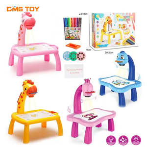 กระดานวาดรูปเพื่อการศึกษาสำหรับเด็กเครื่องฉาย LED กระดานวาดรูปสำหรับโต๊ะกระดานเขียนสำหรับกล่องเด็ก - Product Image 2