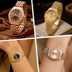 นาฬิกาสำหรับผู้หญิง 2026 แนวโน้มแฟชั่น นาฬิกาหรูสำหรับผู้หญิง วัสดุรักษ์โลก ยั่งยืน ทนทาน ทำจากสแตนเลส - Product Image 4