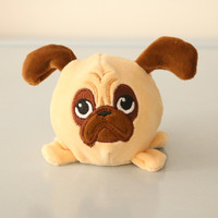 2022 nouveau visqueux stress balle relief avec une couverture en peluche mignon visqueux grenouille bureau stress balle relief pour vente