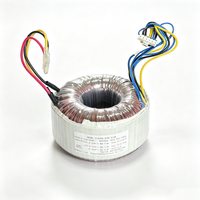 Transformateur toroïdal à noyau en acier au silicium 300W 500W 1000W 50 60Hz avec enroulement en cuivre pour alimentations d'amplificateurs audio Hi-Fi