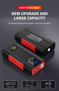 Arrancador de batería de coche de 15000mAh, 600A, arranque de corriente máxima con linterna, paquete de Cables de seguridad con carga de <span class=keywords><strong>teléfono</strong></span> USB - Product Image 5